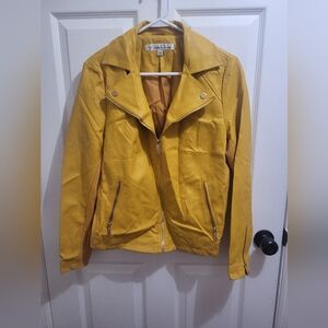 Kenneth Cole Faux Leather Jacket